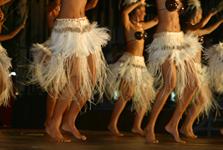 Polynesian dancing 