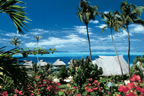 Ocean views from the Maitai Bora Bora bungalows